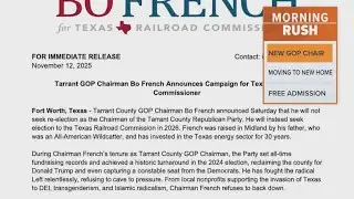 Tarrant County Republicans have a new GOP chair after Bo French resigns