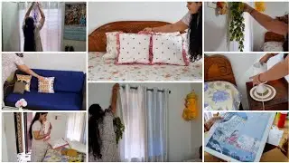 ঘরটাকে নতুন করে সাজানোর চেষ্টা। সংসার সাজানোর কোনও শেষ নেই।Bedroom makeover।Shopping vlog।Home decor