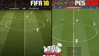 FIFA 18 Vs PES 18: Graphics Comparison