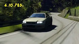 EK Happogahara Outbound Real I R34 GT-R I 4.10.789s Touge Life #3 [Assetto Corsa]