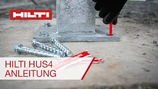 Hilti HUS4 Verbundanker - Anleitung