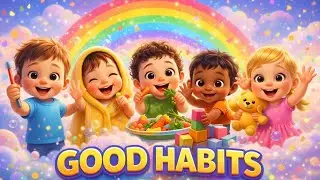 Good Habits Song for Kids | Brush, Clean, Share & Learn Good Habits for Children | Learning Song.