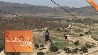 Zip Line Through the San Diego Zoo | California Live | NBCLA