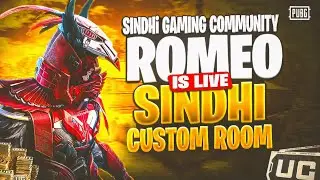 SINDHi GAMING COMMUNITY ROOM | PUBG MOBILE CUSTOM ROOM |TS ROMEOxLive 3K SUBS