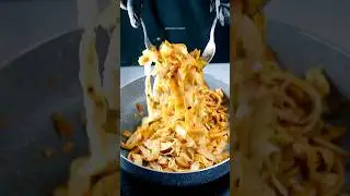 Spicy Egg Roti Noodles 🍜#asmr #food  #shorts