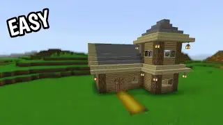 Minecraft: How To Build A Small Survival House 🏠(#7)