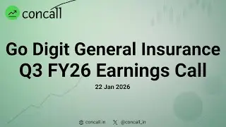 Go Digit General Insurance Q3 FY26 Earnings Conference Call  | Concall.in