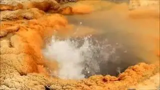 Yellowstone supervolcano, Pump Geyser - Йеллоустон, Супервулкан