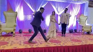 bro sis engagement dance performance in sister engagement kaun halawe limdi