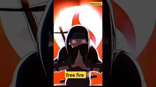 free fire edit #capcut #freefire #itachi  itachi #garenafreefire