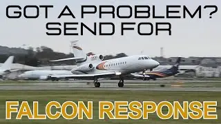 INTERNATIONAL RESCUE: Dassault Falcon's breakdown emergency service deploys to Edinburgh airport