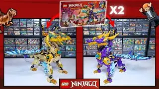LEGO Ninjago Arc Dragon of Focus set (71836) construcci&oacute;n alternativa de color