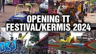 Opening(sTocht) TT FESTIVAL &  Rondje TT KERMIS / Assen 2024 // 22-06-2024