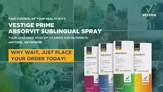 Vestige Prime Absorvit Sublingual Spray - Product AV (English)