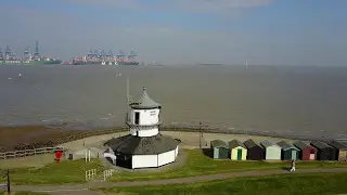 Dovercourt  Harwich Essex England Filmed Dji Mavic Pro in 4k
