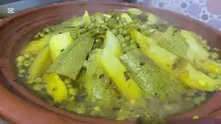 طريقة تحضير طاجين ب البحر والخضر اشترك في القناة🇲🇦👍