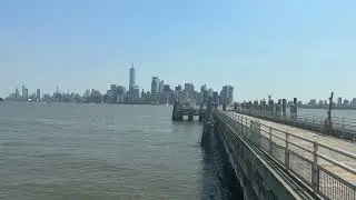 View from  Liberty Island