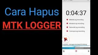 Cara Menghapus MTK Logger Pada Android