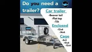 Trailers for hire.