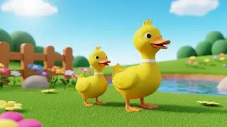 Counting Ducks on the Farm | Fun Numbers & Farm Animal Songs for Kids, Nursery Rhymes & Baby Songs 🦆