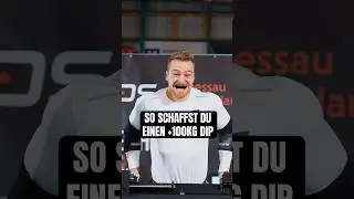 So schaffst du einen +100kg Dip #dip #dips #calisthenics