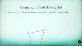 8 02 037 - Java e dhjetë - Matematikë - katërkëndëshi dhe sipërfaqja katërkëndeshe