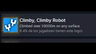 Climby, Climby Robot - achievement - Grow Home