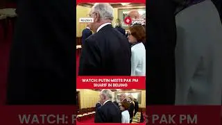 Putin Meets Pakistan&rsquo;s PM Shehbaz Sharif in Beijing on Eve of WWII Parade