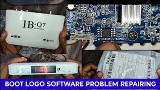 IB Q7 MPEG4 HD BOX Boot Logo Problem Solve | GX6605S Software Error Fix | IBQ7 Boot Logo Repairing