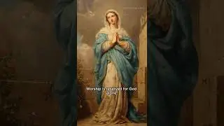 Catholics Don&rsquo;t Worship Saints #catholic #christian #todayilearned #themoreyouknow #curiosity #god