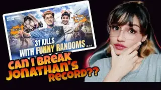 Jonathan 30 kills with Randoms🤯| #jonathan