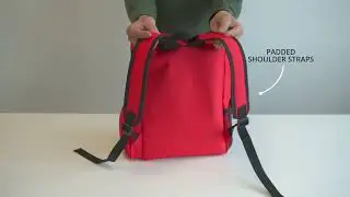 EVAQ8 Empty Emergency Equipment Red Rucksack