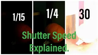 Understanding Shutter speed- Basics of Photography