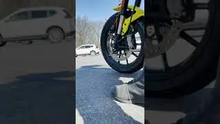 BEST Spot For Motorcycle Disc Lock! #shorts