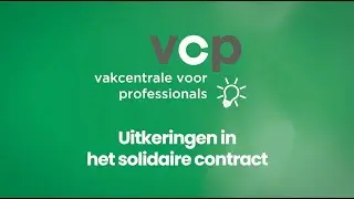 Uitkeringen in het solidaire contract