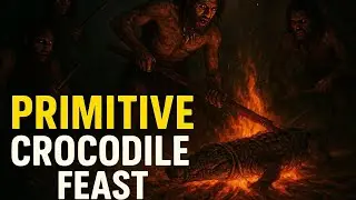 &ldquo;Primitive Tribe&rsquo;s Terrifying Crocodile Ritual Feast 🔥&rdquo;