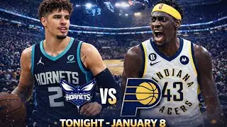 Charlotte Hornets vs Indiana Pacers | NBA Regular season | Thursday, January 8, 2026 | NBA 2K26