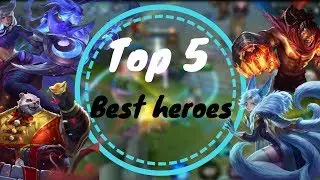 TOP 5 BEST HEROES FOR CLIMBING RANKED IN AOV! | Arena of Valor / Li&ecirc;n Qu&acirc;n
