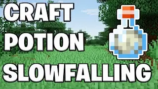 How To Make a Potion Of Slow Falling In Minecraft! - All Platforms