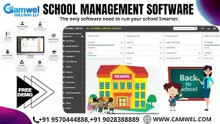 School ERP software in Patna/ Free Demo School Software/ Education ERP software/ Camwel Solution LLP