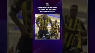 Jhon Duran ve Anthony Musaba'nın soyunma odasındaki dansı