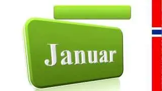 Learn Norwegian - Months of the Year
