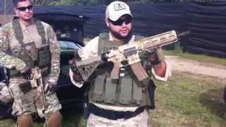 Mk18 H&k 416 Airsoft digital desert