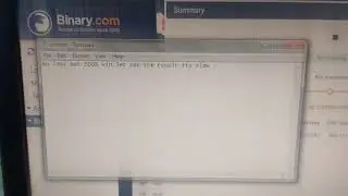 Binary bot [No Loss] 100% win