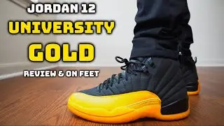 Air Jordan 12 University Gold: Review & On Feet + How To Lace/Style Jordan 12