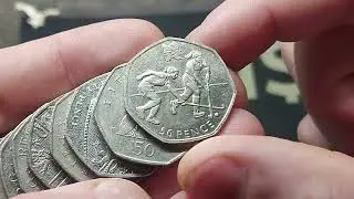 OLYMPIC 50P! &pound;50 50p Coin Hunt! EP90