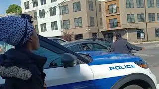 Boston police secure  the scene at 16 Wildwood street.