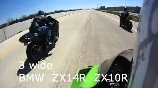 Hail to the King:  BMW v ZX14R v 04 ZX10R v 08 GSX
