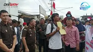 Saling Ejek di Media Sosial, Akhirnya Emak-emak Demo di Kejaksaan Negeri Lubuk Linggau