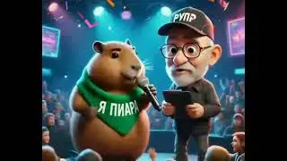 Пиара Капибара РУПР продюсер Капибарыч Лучший rupr tv Шоу проект pr Новости Москвы России Мультфильм